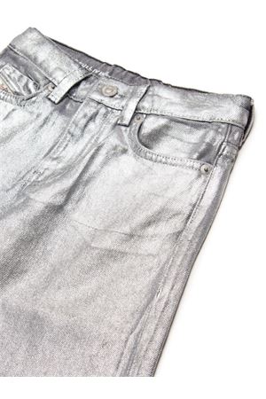 jeans in cotone argento DIESEL KIDS | J00816KXBMBK90A